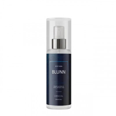 Body Splash Masculino Blunn 200ml By Primacial — Perfume Floral Cítrico