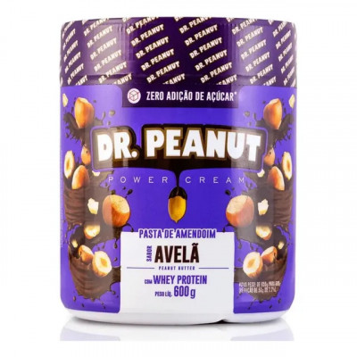 Suplemento em pasta Dr. Peanut Gourmet — Pasta de Amendoim Gorduras sabor Avelã x 600g
