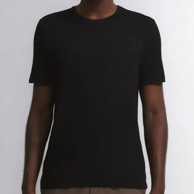 Camiseta Masculina Insider Light Preta G — Gola U