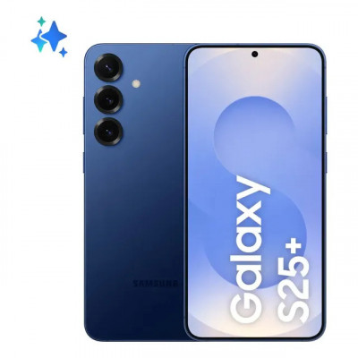 Samsung Galaxy S25+ 5G (256GB, 12GB) — Câmera Tripla em Azul Marinho