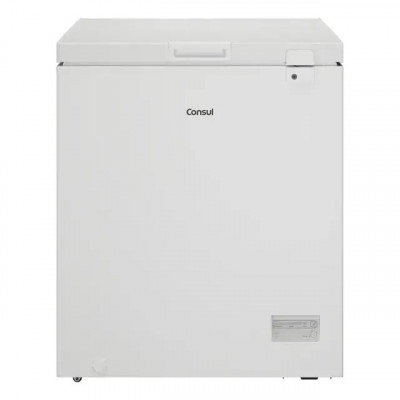 Freezer Horizontal Consul 142l - CHA14AB (Cor Branco) — Freezer tipo baú de 142 litros