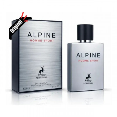 Perfume Árabe Alpine Homme Sport Maison Alhambra 100ml EDP Lipx — Perfil Sport Masculino