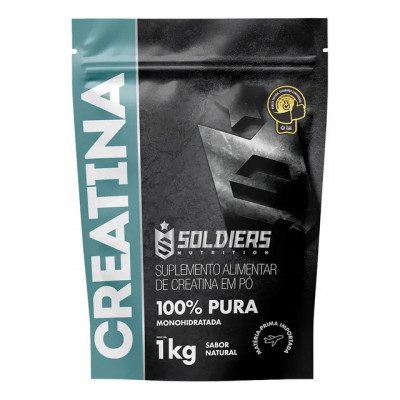 Creatina Soldiers Nutrition em pó Sem sabor x 1kg — review