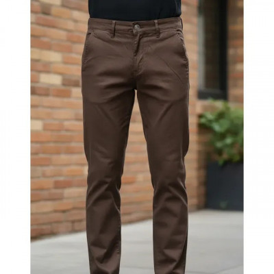 Calça Sarja Masculina Slim Bolso Embutido com Elastano — Ajuste Slim e Conforto