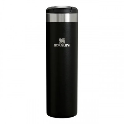 Garrafa Térmica Stanley Aerolight Transit Slim Black 2.0 591ml — prática e compacta