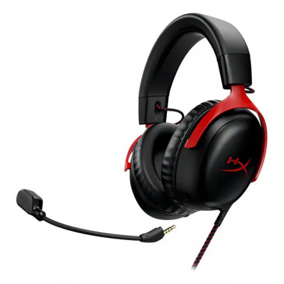 Headset Gamer HyperX Cloud III — Som Surround 7.1 e Microfone