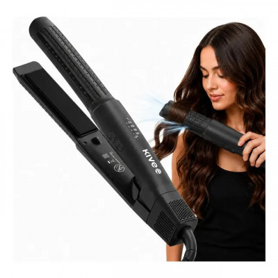 Chapinha 2 em 1 Kive KV-865 Profissional Bivolt — Alisa e Faz Cachos com Jato Frio e Íons Negativos