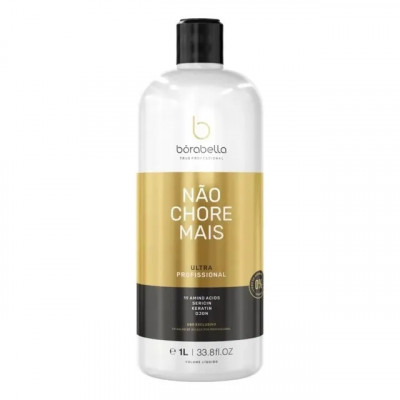 Borabella Não Chore Mais antifrizz 1L — controle do frizz em embalagem de litro