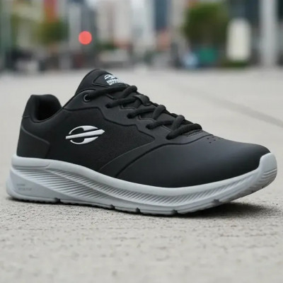 Tênis Mormaii Unissex Esportivo Academia Confortável Casual Preto/cinza — 35 BR