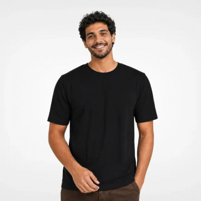 Camiseta Lisa Básica 100% Algodão Fio 30.1 Unissex — peça essencial e versátil