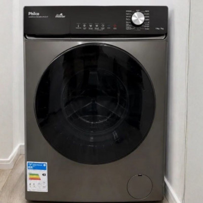 Lava e Seca Philco 16 Programas Eco Inverter 11kg Titânio