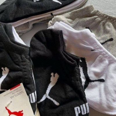 Kit 9 Pares Meias Puma Sapatilha Cano Curto