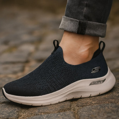 Tênis Masculino Arch Fit 2.0 Skechers Preto