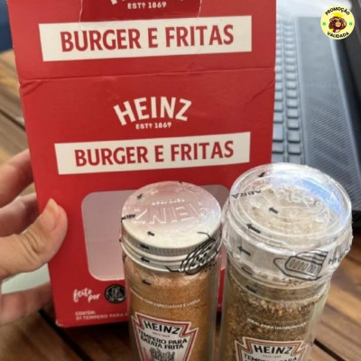Heinz Kit Temperos para Hambúrguer e Batata 150g