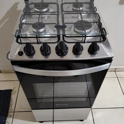 Fogão Brastemp 4 Bocas Inox