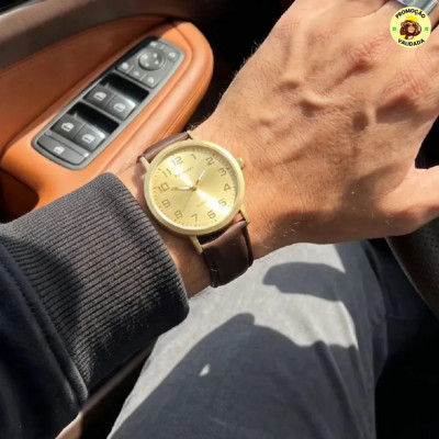 Relogio De Pulso Masculino Minimalista Old Money Fortuna