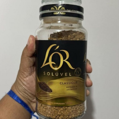 L'OR Café Solúvel Classique Pote de Vidro 130g