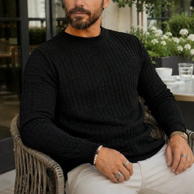 Suéter Masculino de Lã Tricot