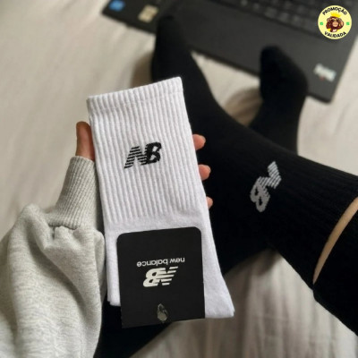 Kit 3 Meias New Balance Cano Longo