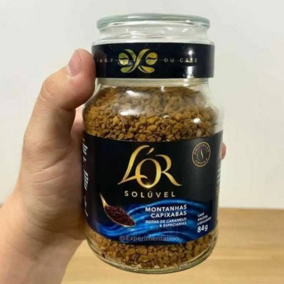 L'or, Café Solúvel Montanhas Capixabas Vidro 84g