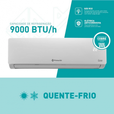 Ar-Condicionado Split 9000 BTU Quente e Frio
