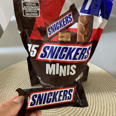 🍫 Chocolate Snickers Variedades Minis 15Un