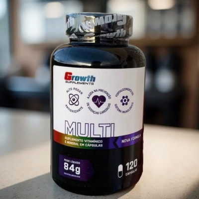Multivitamínico 120 Cáps Growth Supplements