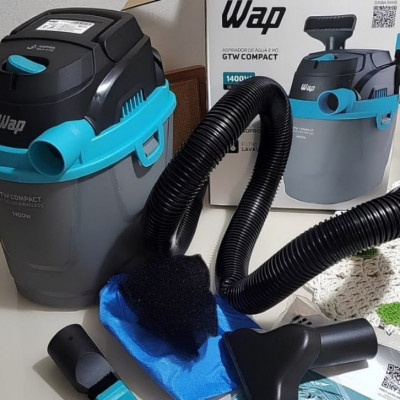 Aspirador de Pó e Líquido Portátil WAP GTW Compact 1400w 5,5L 220V