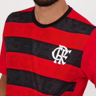 Camisa Flamengo Vermelha e Preta