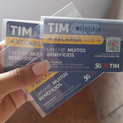 Tim Chip Kit 3 Unidades 3 Em 1