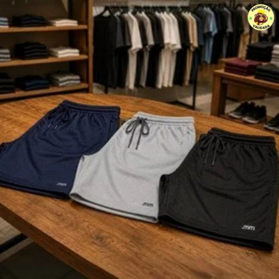 Kit3 Short Futebol Bermuda Masculina