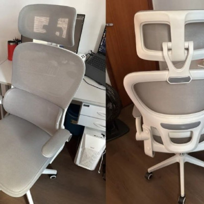 Cadeira Escritório Ergonômica Genebra G500 Luvinco Cor Cinza