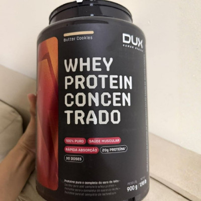 Whey Protein Concentrado 900g Butter Cookies - Dux Human Health