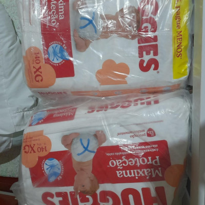 Fralda Descartável Huggies XG 140 Unidades