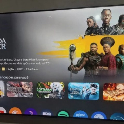 Smart TV TCL 65 QLED 4K Wi-fi Google TV HDR10+ 120Hz