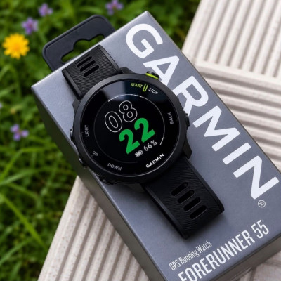Garmin Relógio Forerunner 55 Preto 42mm