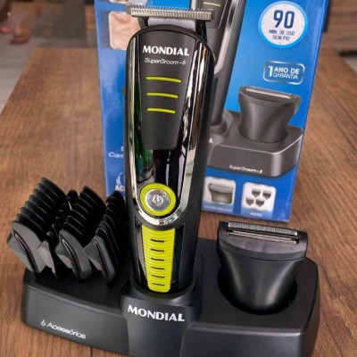 Aparador de Pelos Super Groom 6 BG-04 Mondial 6W