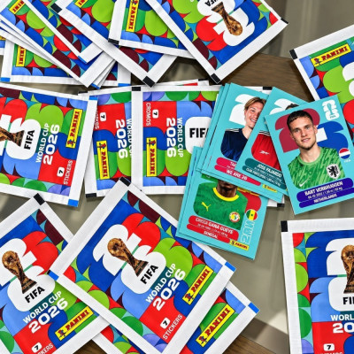 Kit 70 Figurinhas Álbum Copa do Mundo 2026