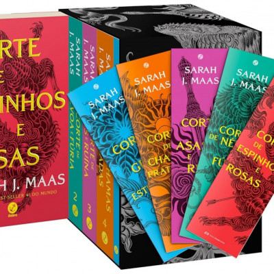 Box Corte de Espinhos e Rosas - Novas Capas