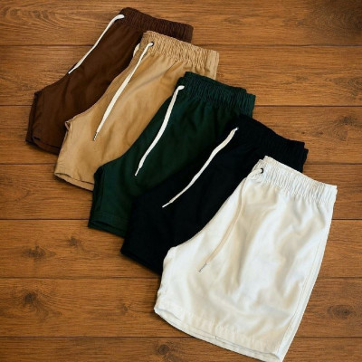 Kit 3 Shorts Bermuda de Linho