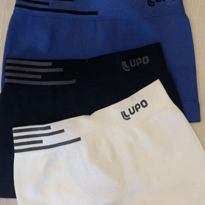 Kit 6 Cuecas Lupo Boxer Poliamida Sem Costura