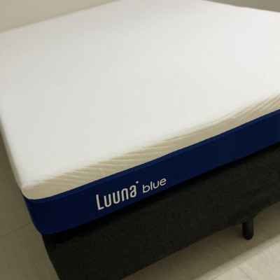 Colchão Casal Luuna Blue, Espuma 21 cm