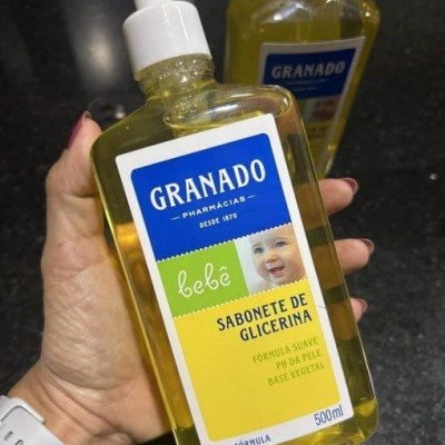 Granado Sabonete Líquido Bebê, Tradicional, 500ml