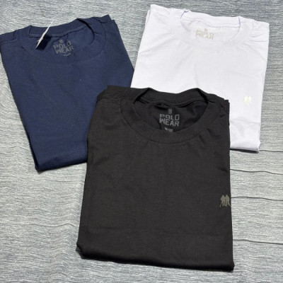 Kit 3 Camisetas Masculinas Polo Wear Sortido