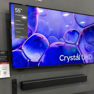 Samsung Smart TV 55 4K Crystal UHD + Soundbar B-Series HW-B400F 40W