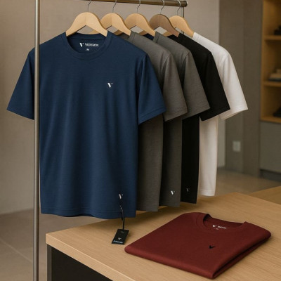 Kit 5 Camisas Masculina Slim Voker 100% Original