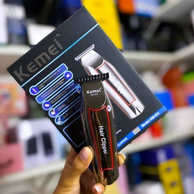 Máquina de Acabamento Sem Fio Kemei KM-032 3 Pentes
