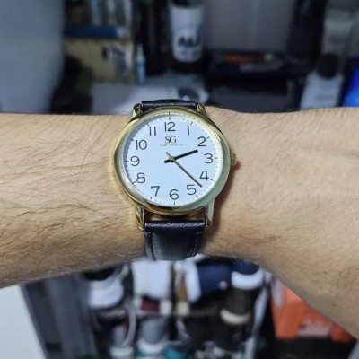 Relógio Dourado Saint Germain 40mm