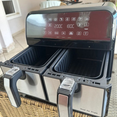 Fritadeira Mondial 8L Cesto Duplo 2200W