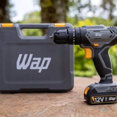 🛠️ Parafusadeira e Furadeira com Impacto WAP BPFI 12K4 c/ Maleta